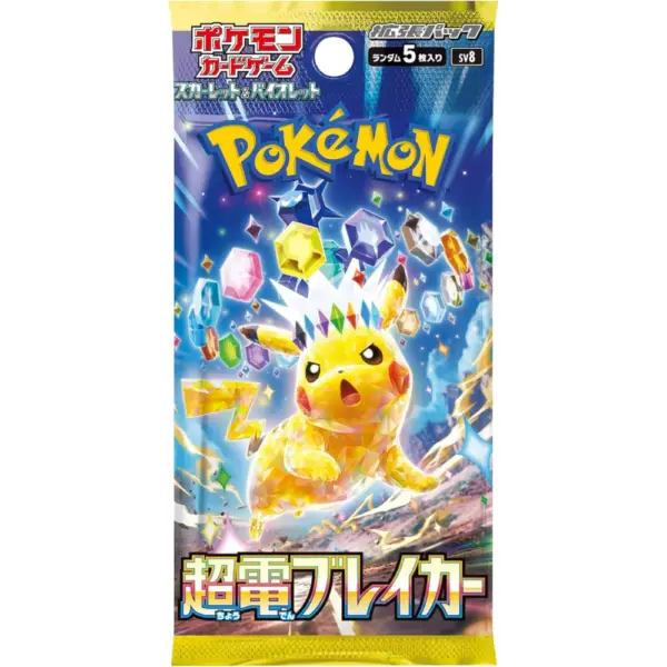 Booster SV8 Electric Breaker - Pokémon japonais